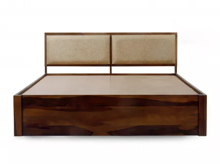 Vesta Solid Wood King Size Double Bed