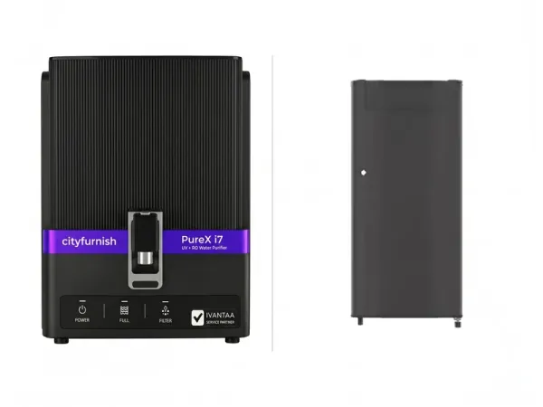 Purex i7 RO + UV Water Purifier with Single Door Fridge