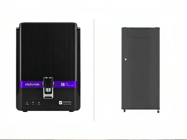 Purex i8 Alkaline + Zinc Water Purifier with Single Door Fridge