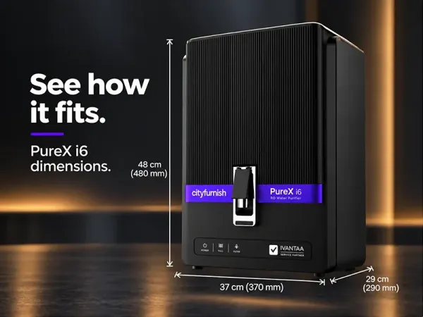 PureX i6 Water Purifier   RO